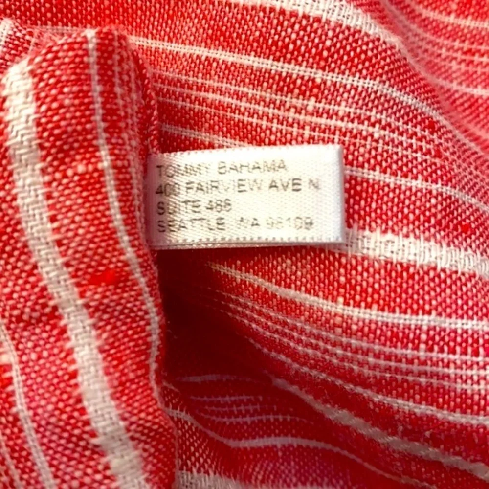 NWOT Men’s Tommy Bahama 100% Linen Button Down Size Large